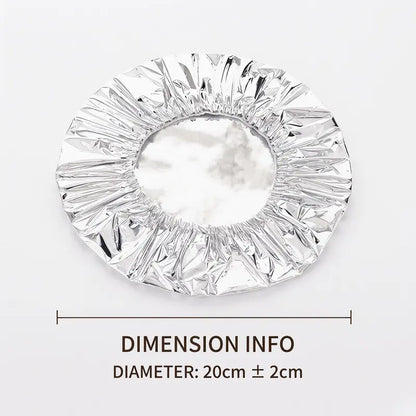 2026 Disposable Insulating Aluminum Foil Food Covers (Reusable) 50pcs/pack