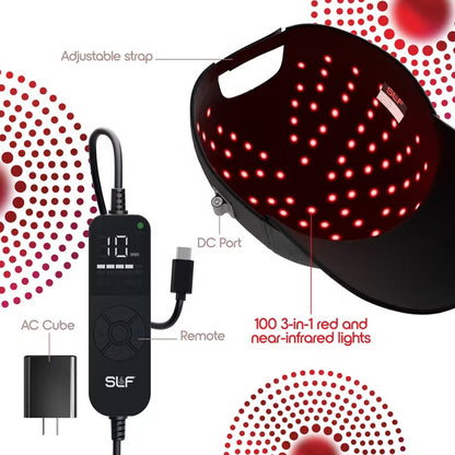 ✨ Hair Growth Red Light Therapy Cap – Restore Thicker, Stronger Hair Naturally