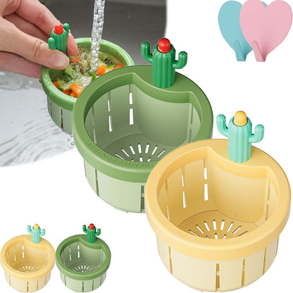 🌵2026 Cactus-Shaped Sink Filter Basket — Hands-Free, Anti-Clogging Drain Filter