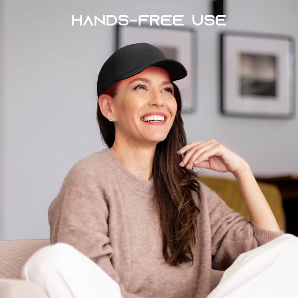 ✨ Hair Growth Red Light Therapy Cap – Restore Thicker, Stronger Hair Naturally