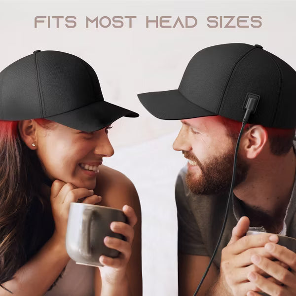 ✨ Hair Growth Red Light Therapy Cap – Restore Thicker, Stronger Hair Naturally